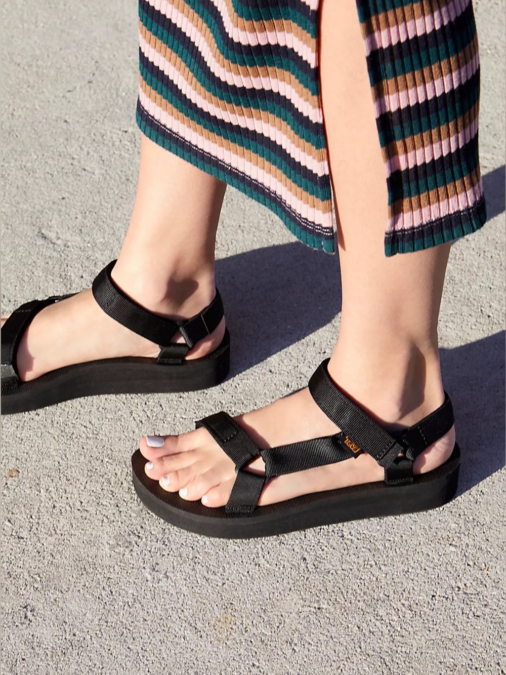 🌻NEW w/box Teva Midform Universal Sandals Black Sport Women's Size 10